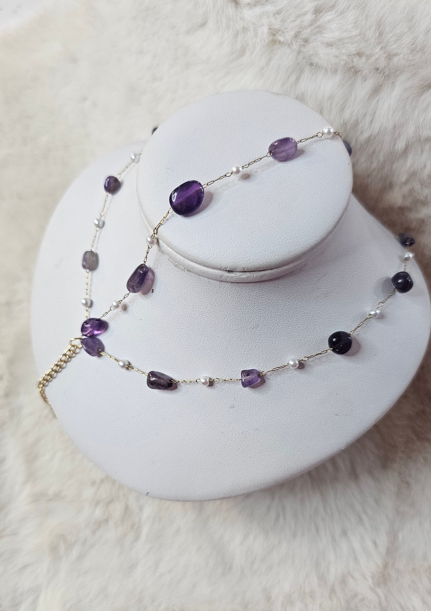 Parure violette